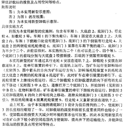 [國(guó)家專利產(chǎn)品]MDSC2.2T-6一種制動(dòng)雙門(mén)底卸礦車